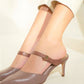 Ankle Strap Mules