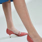Asymmetric Strap D'Orsay Pumps