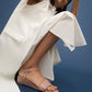Asymmetric Wedge Sandals