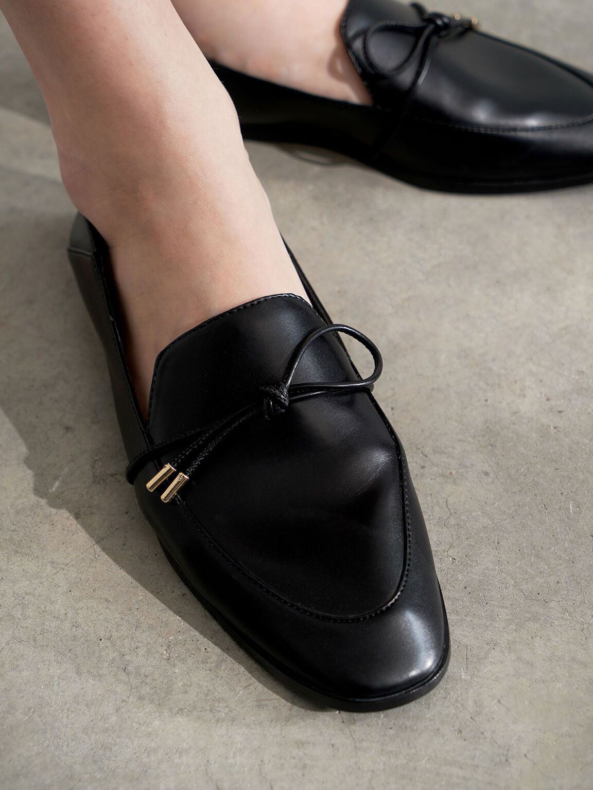 Bow-Tie Loafers