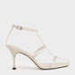 Caged Strappy Heeled Sandals
