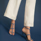 Caged Strappy Heeled Sandals