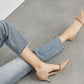 D'Orsay Glitter Kitten Heel Pumps