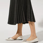 Embellished Satin Ballerina Flats