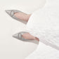 Glitter Embellished Mules