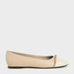 Grosgrain Chain-Link Ballerina Flats