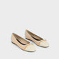 Grosgrain Chain-Link Ballerina Flats