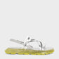 Grosgrain Strappy Flatform Sandals