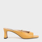 Leather Chain Link Mules