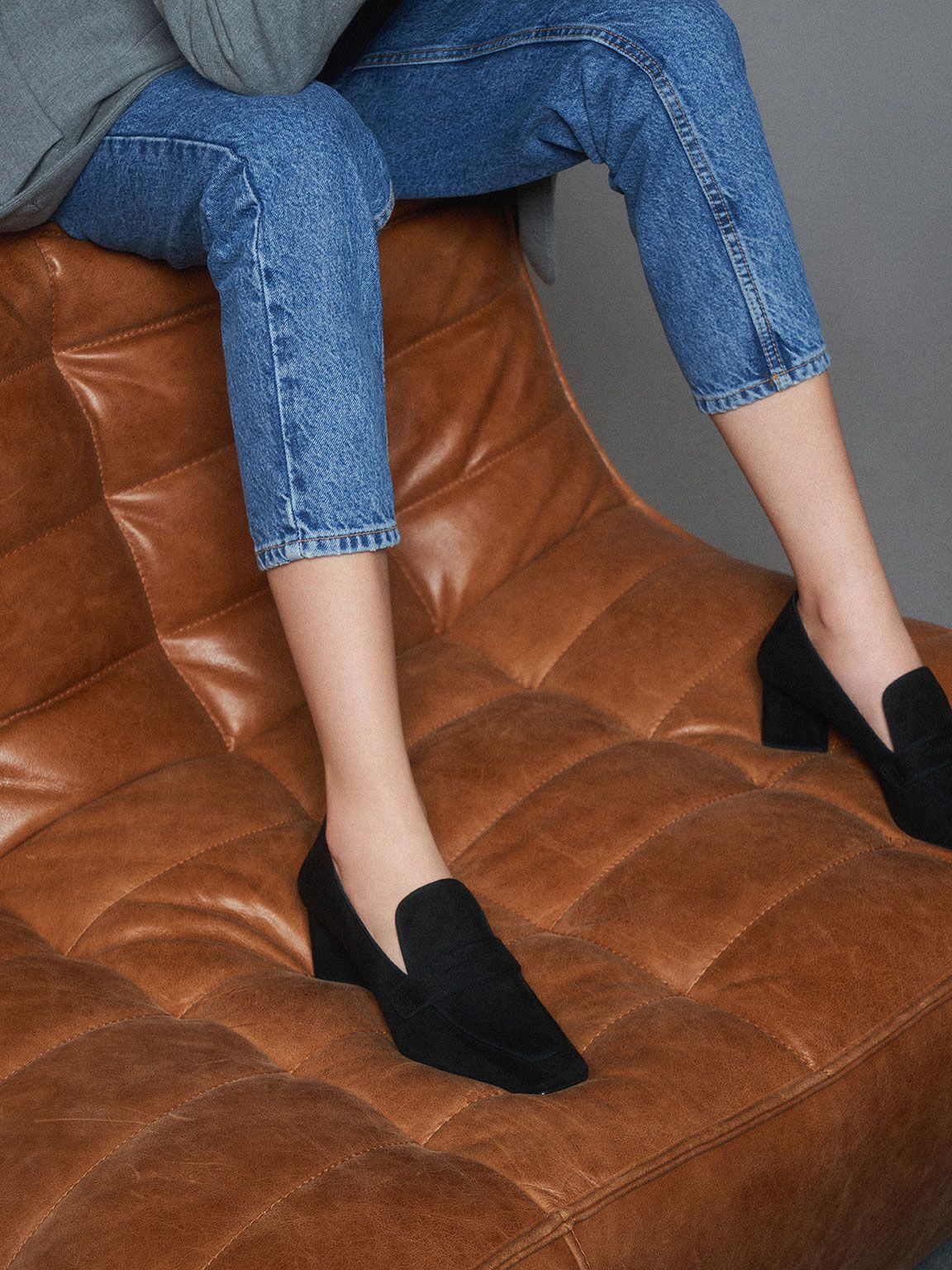 Penny Loafer Pumps