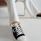 Organic Cotton Platform Sneakers