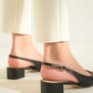 Pointed Toe Slingback Pumps