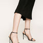 Satin Stiletto Heels