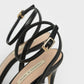 Satin Stiletto Heels