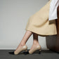 Sculptural Heel Pumps