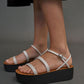 Strappy Flatform Sandals
