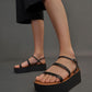 Strappy Flatform Sandals