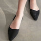 Woven D'Orsay Flats