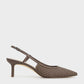 Woven Slingback Pumps