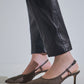 Woven Slingback Pumps