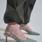 Woven Slingback Pumps
